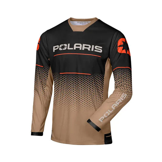 Throttle Jersey Tan/Orange XL
