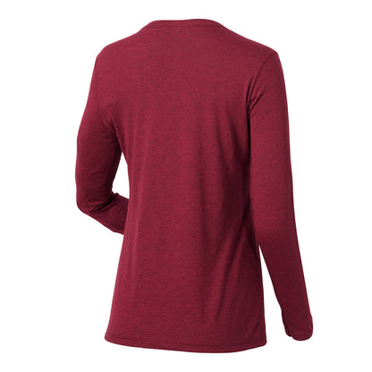 Polaris Velocity Long-Sleeve Tee Maroon Size S