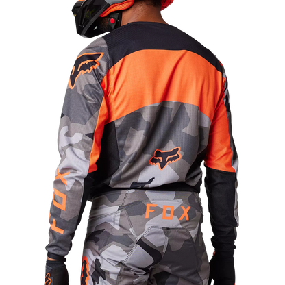 Fox 180 Bnkr Jersey Grey Camo Size M
