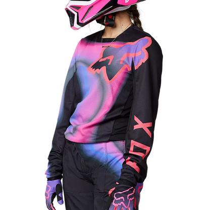 Fox 180 Toxsyk Jersey Women's Black and Pink Size XS
