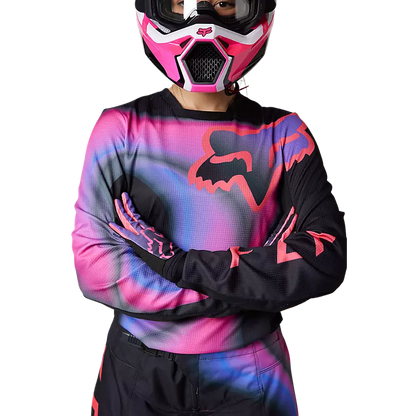 Fox 180 Toxsyk Jersey Women's Black and Pink Size XS