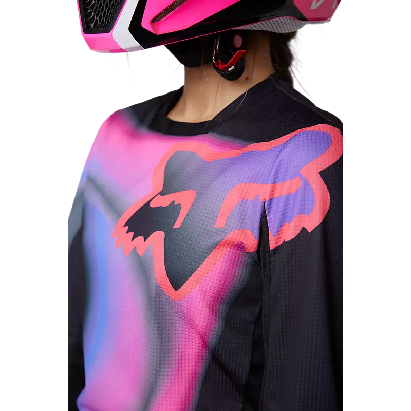 Fox 180 Toxsyk Jersey Women's Black and Pink Size XS