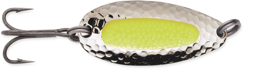 Blue Fox Pixee Spoon Nickel Plated/Fluorescent Yellow 1/2oz