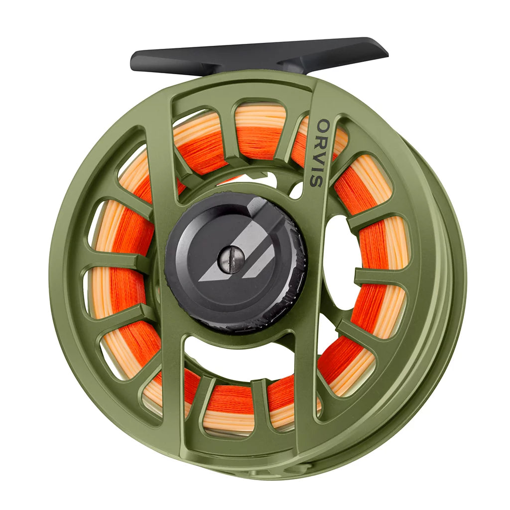 Orvis Hydros V Fly Reel Matte Olive 9-11wt – Long Range Outdoors
