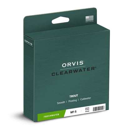 Orvis Clearwater Fly Line Moss WF8
