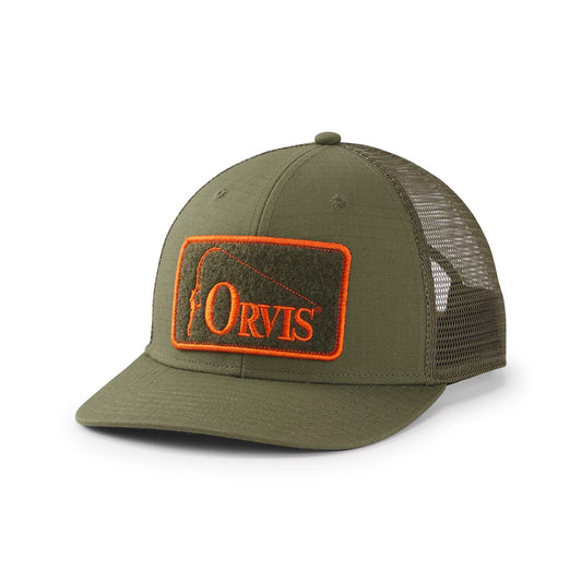 Orvis Ripstop Covert Trucker Hat Tarragon