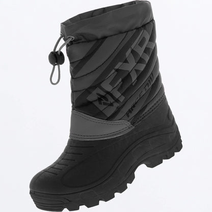 FXR Octane Boots Youth's Black Size 2