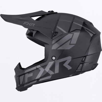FXR Clutch Comp MX Helmet Black Ops Size M