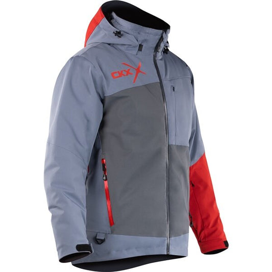 CKX Alaska Jacket Men's Grey and Red Size M