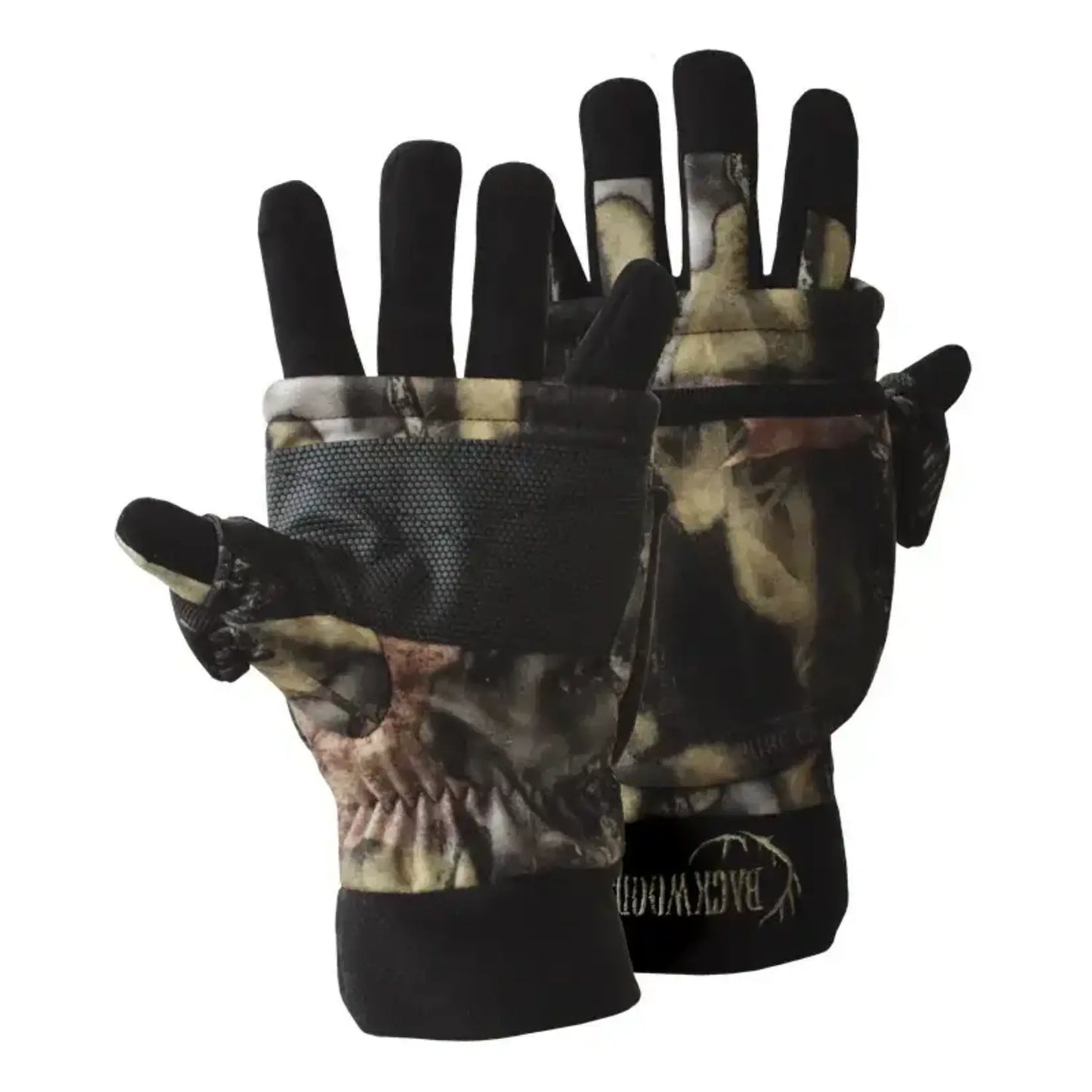 Backwoods Camo Hunting Gloves SM
