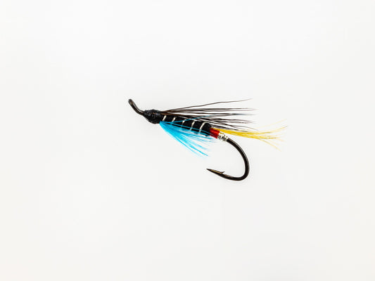 Wet Fly Blue Charm Red Butt #8