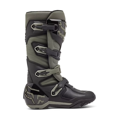 Fox Comp X MX Boots Grey and Black Size 12