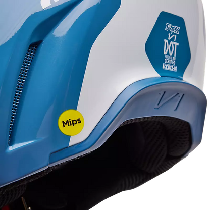 Fox V1 Morphic Helmet Blueberry Size S