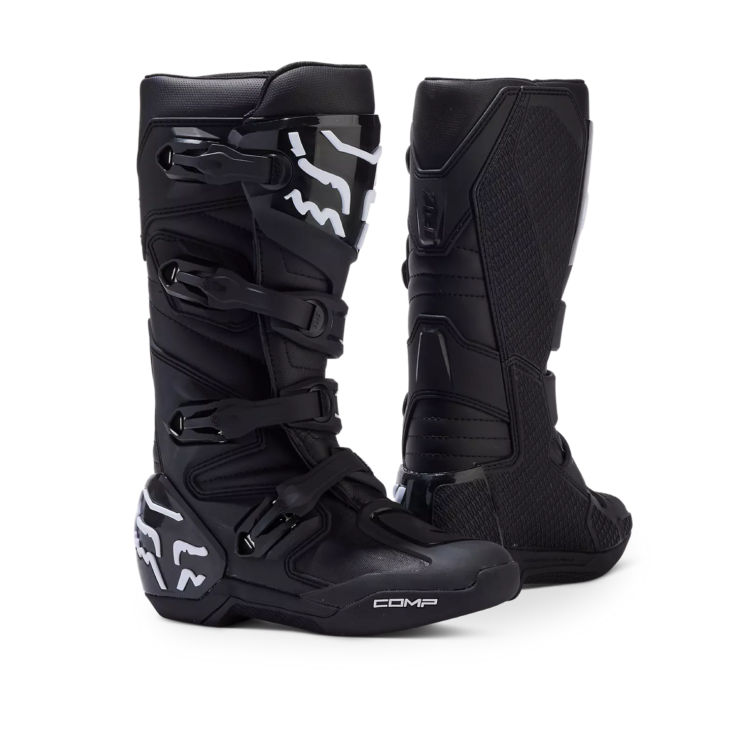 Fox Youth Comp Boot Black Size 1
