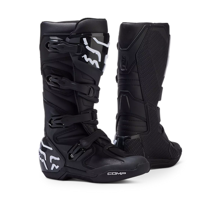 Fox Youth Comp Boot Black Size 1