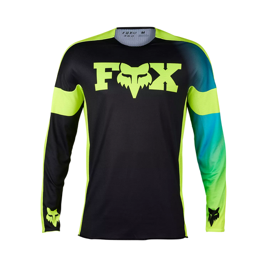 Fox 360 Streak Jersey Black and Yellow Size 2XL