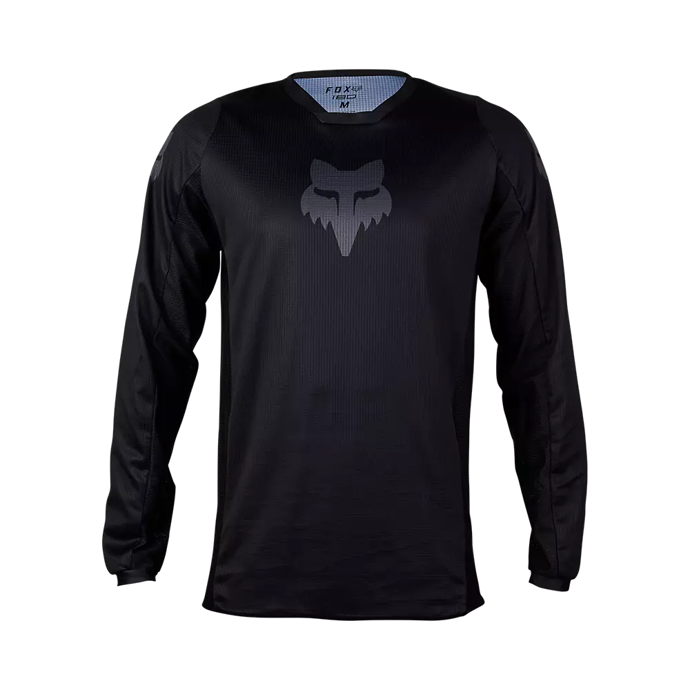 Fox 180 Blackout Jersey Black Large