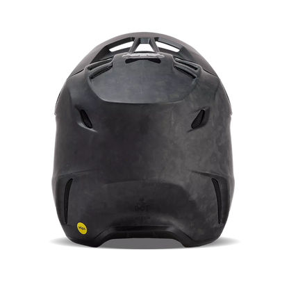 Fox V3 RS Carbon Solid Helmet Matte Black Size M