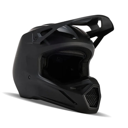 Fox V1 Solid Helmet Matte Black Size M