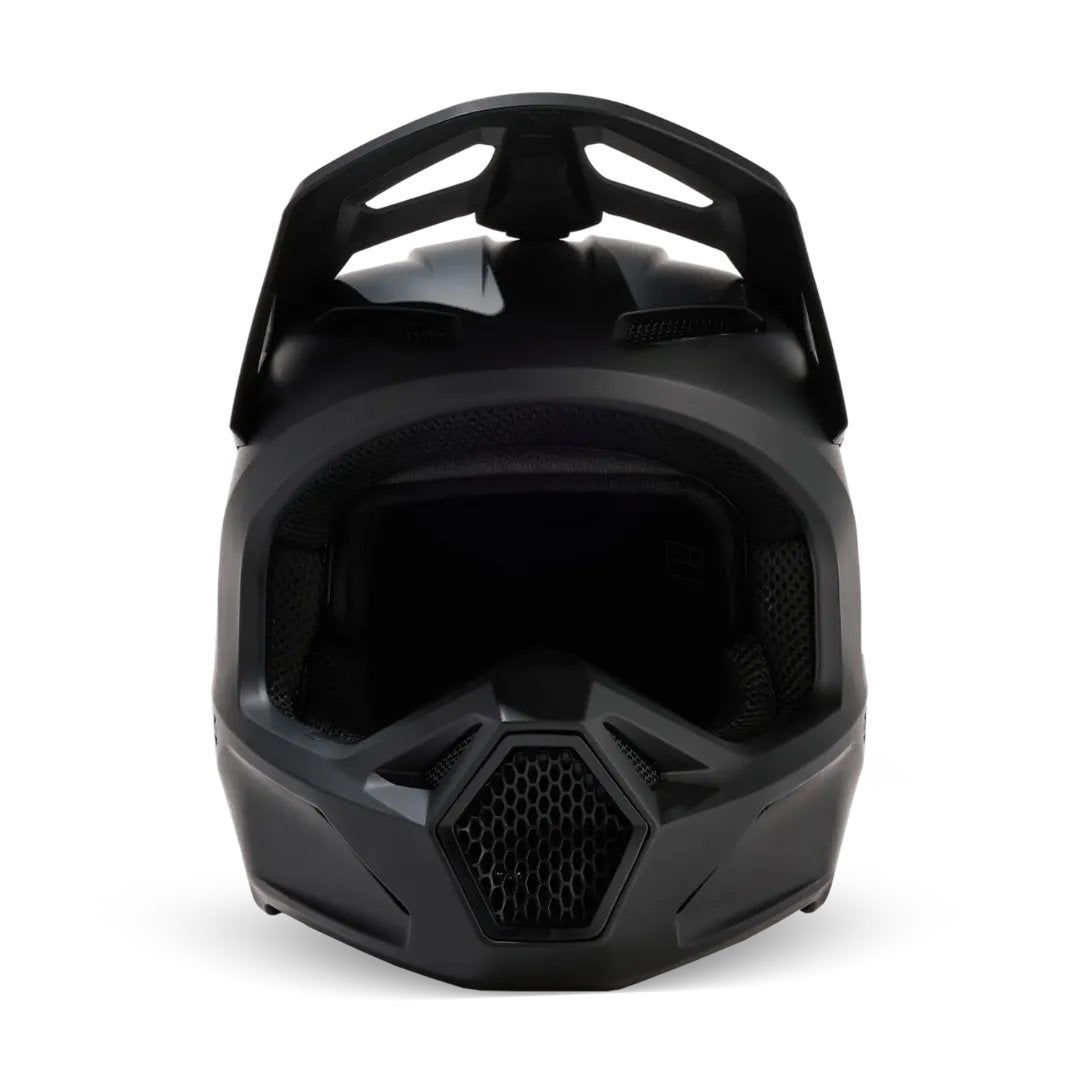 Fox V1 Solid Helmet Matte Black Size M
