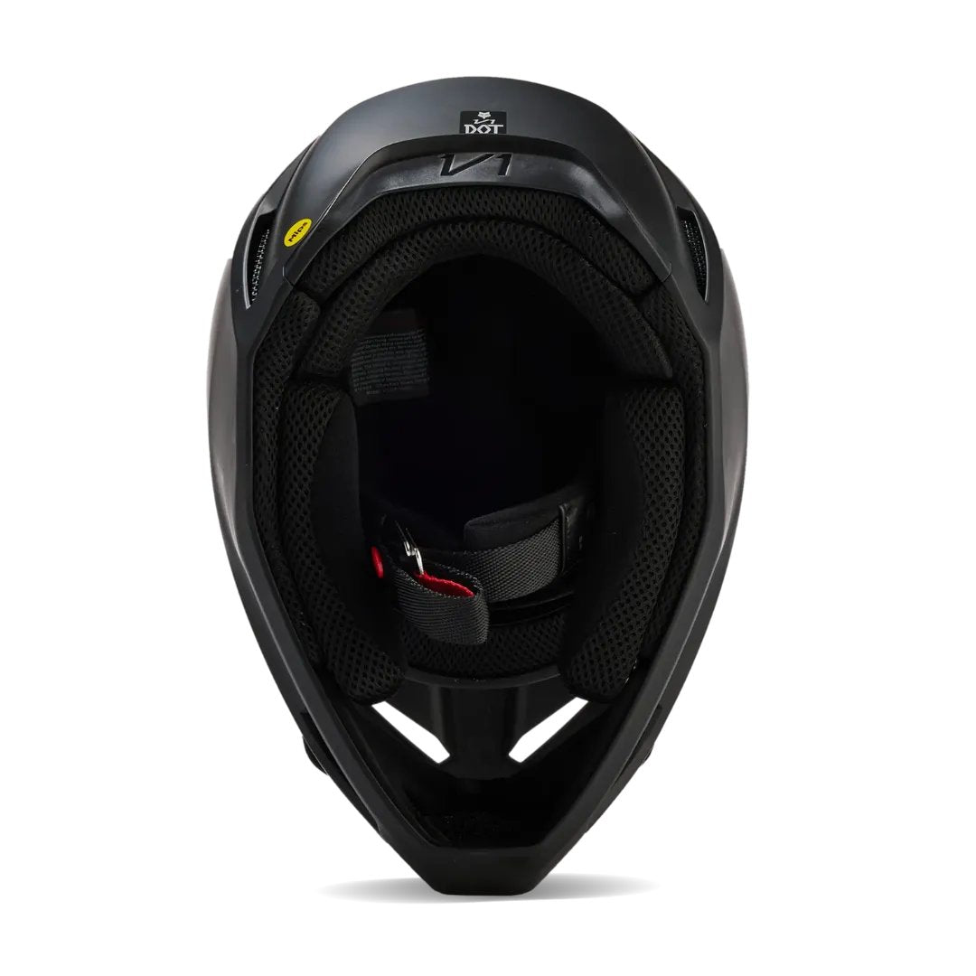 Fox V1 Solid Helmet Matte Black Size M