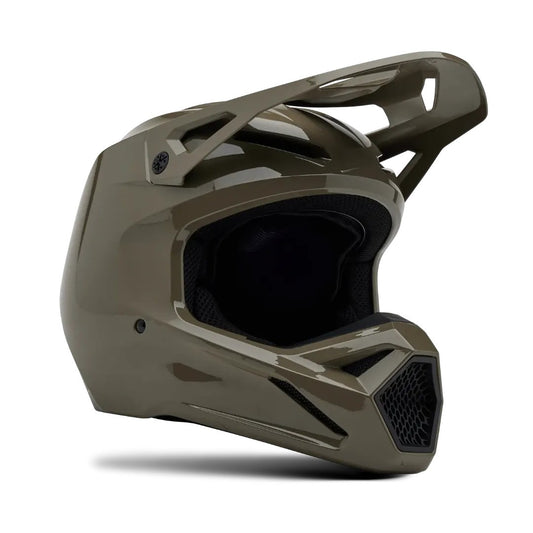 Fox V1 Solid Helmet Ash Size 2XL