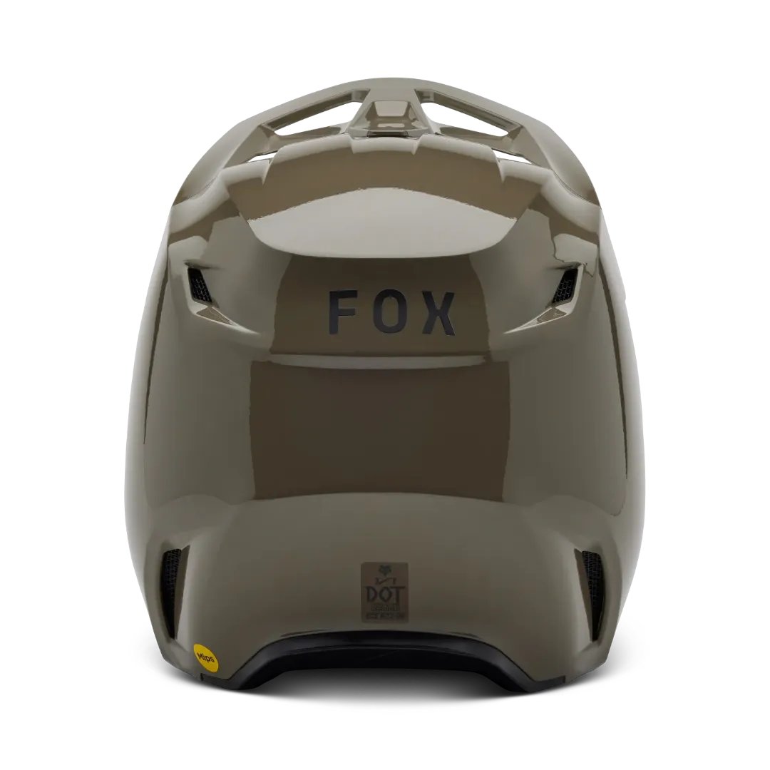 Fox V1 Solid Helmet Ash Size 2XL