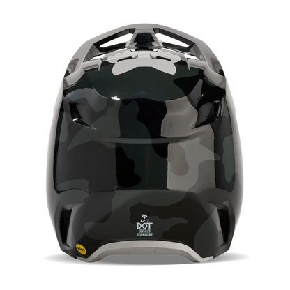 Fox V1 Banker Helmet Black Camo Size L