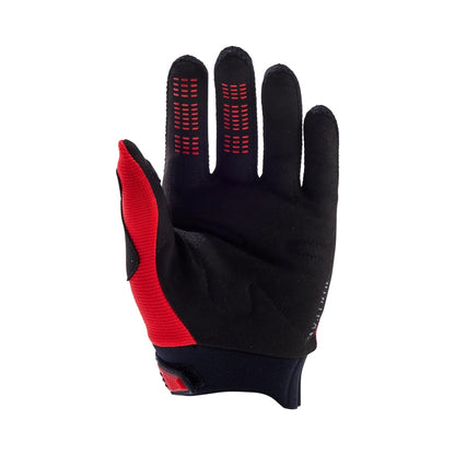 Fox Dirtpaw Gloves Youth's Fluorescent Red Size M