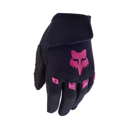 Fox Dirtpaw Glove Kids' Black and Pink Size S