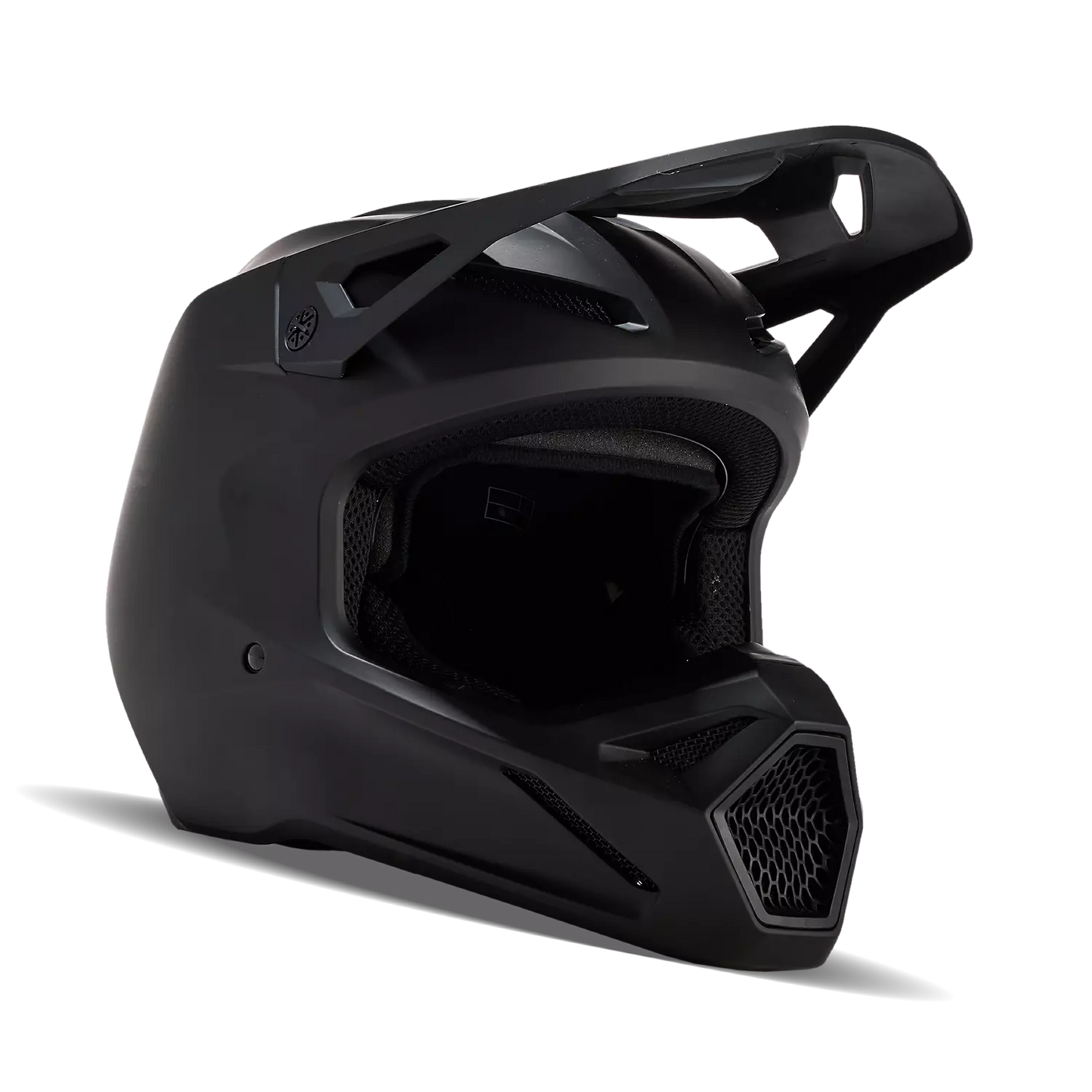 Fox V1 Helmet Youths' Matte Black Size S