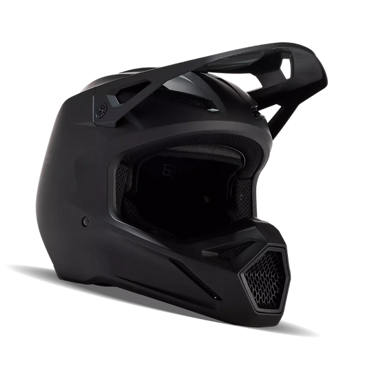 Fox V1 Helmet Youths' Matte Black Size S