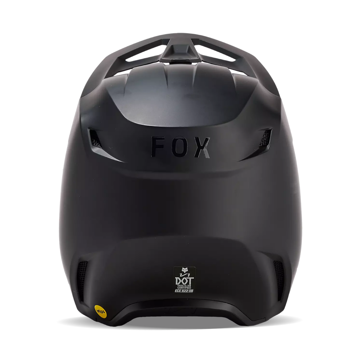 Fox V1 Helmet Youths' Matte Black Size S