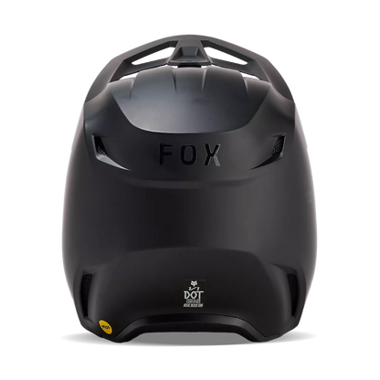 Fox V1 Helmet Youths' Matte Black Size S