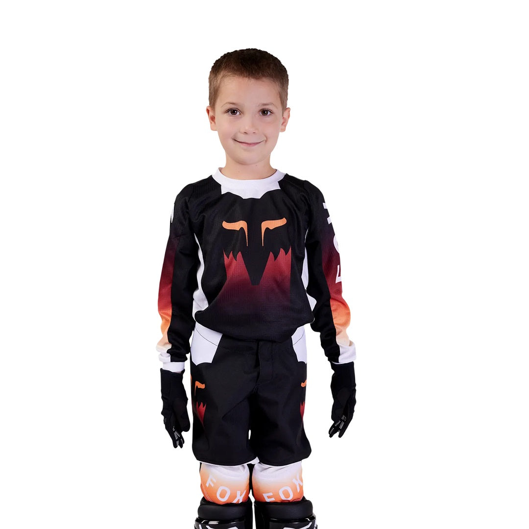 Fox 180 Flora Jersey Kids' Black Size S