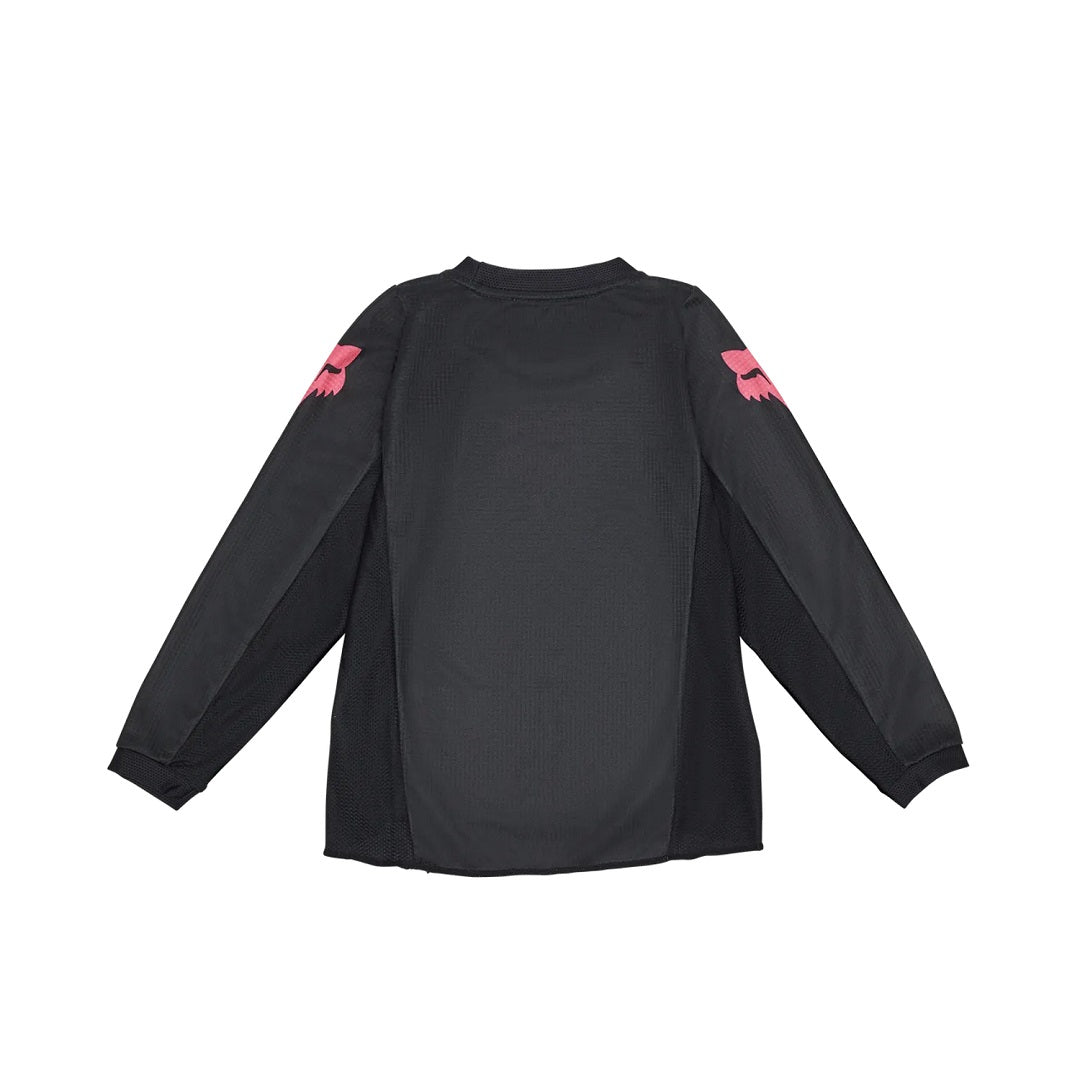 Fox 180 Blackout Jersey Kids' Girls' Black Size S