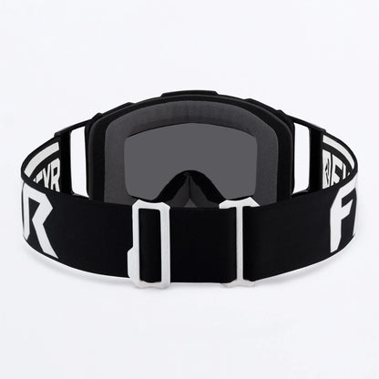 FXR Pilot Goggles Black and White