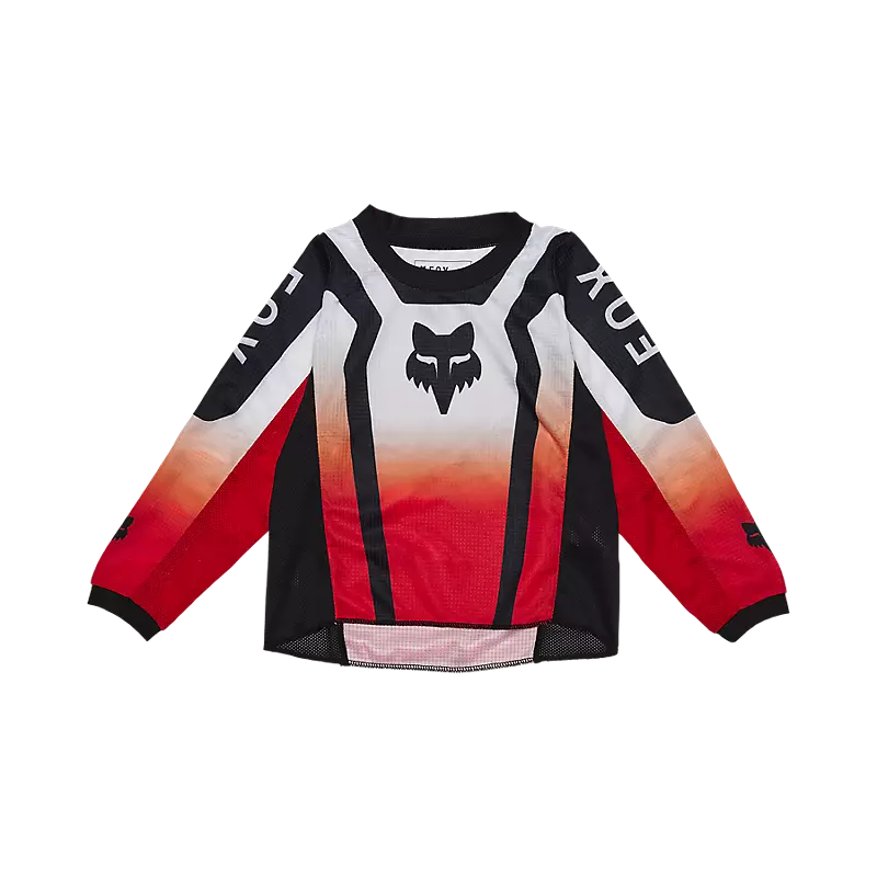 Fox Kids 180 Shield Jersey Flo Red Kids Small
