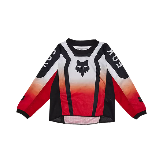 Fox Kids 180 Shield Jersey Flo Red Kids Small