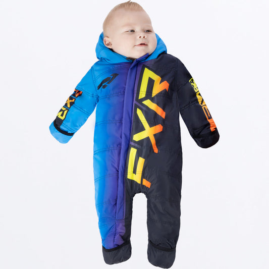 INFANT CX SNOWSUIT Blue/Inferno SZ-12-18 MTH