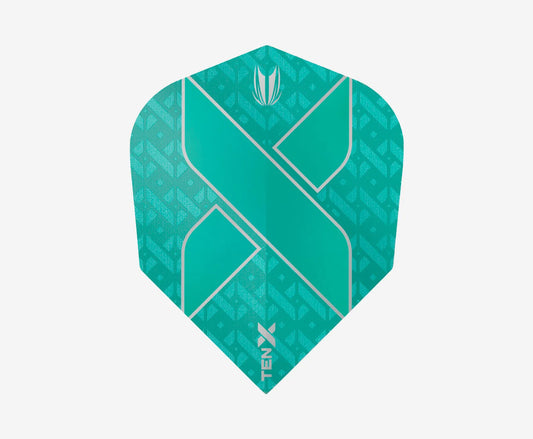 Target Darts Ten-X Flights Aqua