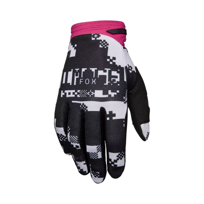 Fox 180 Digi Image Gloves Black and Pink Size 2XL