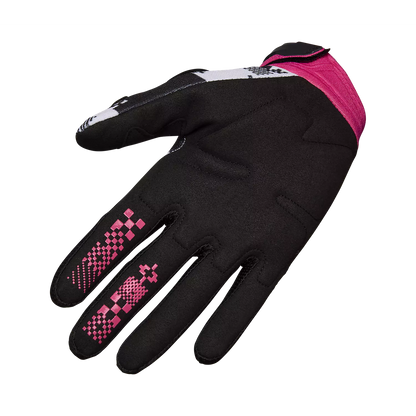 Fox 180 Digi Image Gloves Black and Pink Size 2XL