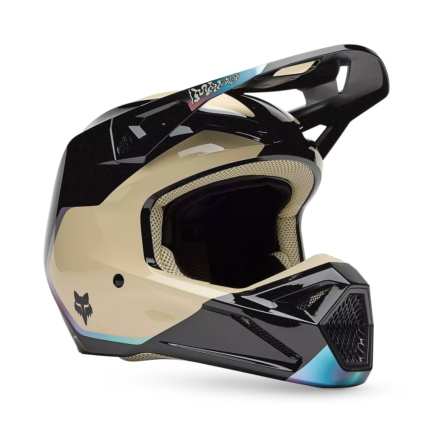 Fox V1 Hello Future Helmet Black Size XS