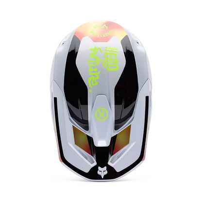 Fox V1 Hello Future Helmet White Size L