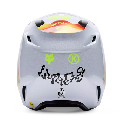 Fox V1 Hello Future Helmet White Size L