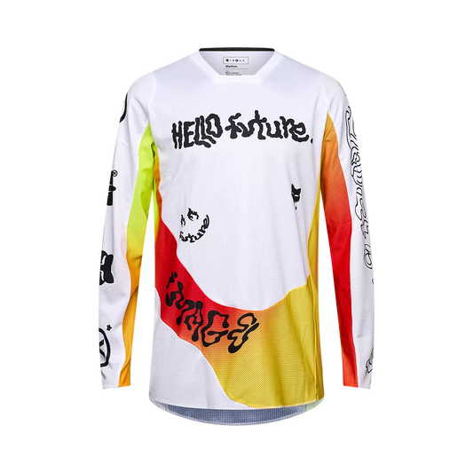 Fox 180 Hello Future Jersey White Size L