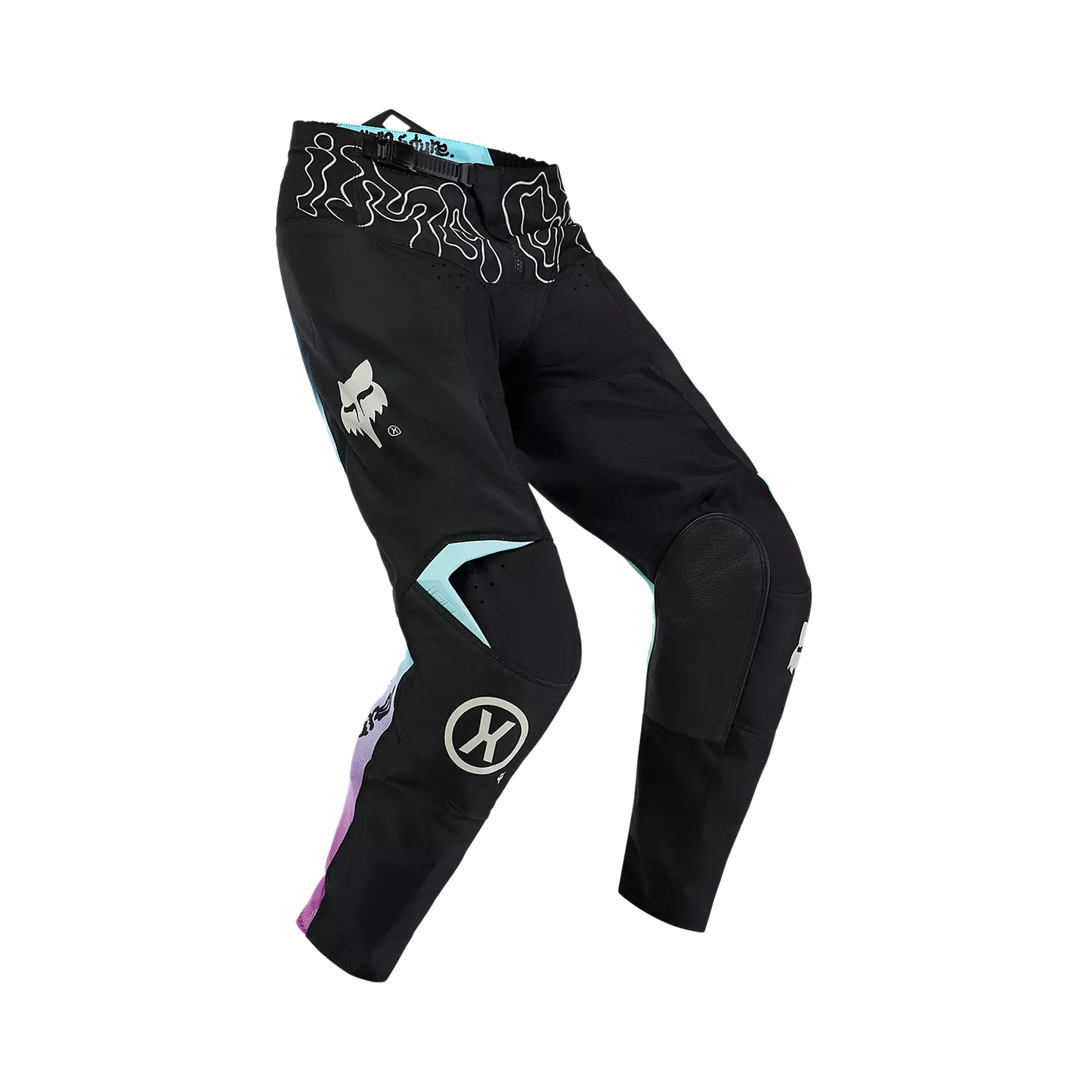 Fox 180 Hello Future Pants Black Size 28