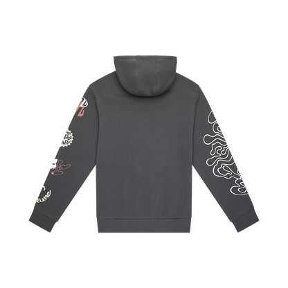Fox Hello Future Pullover Hoodie Women's Dark Shadow Size L