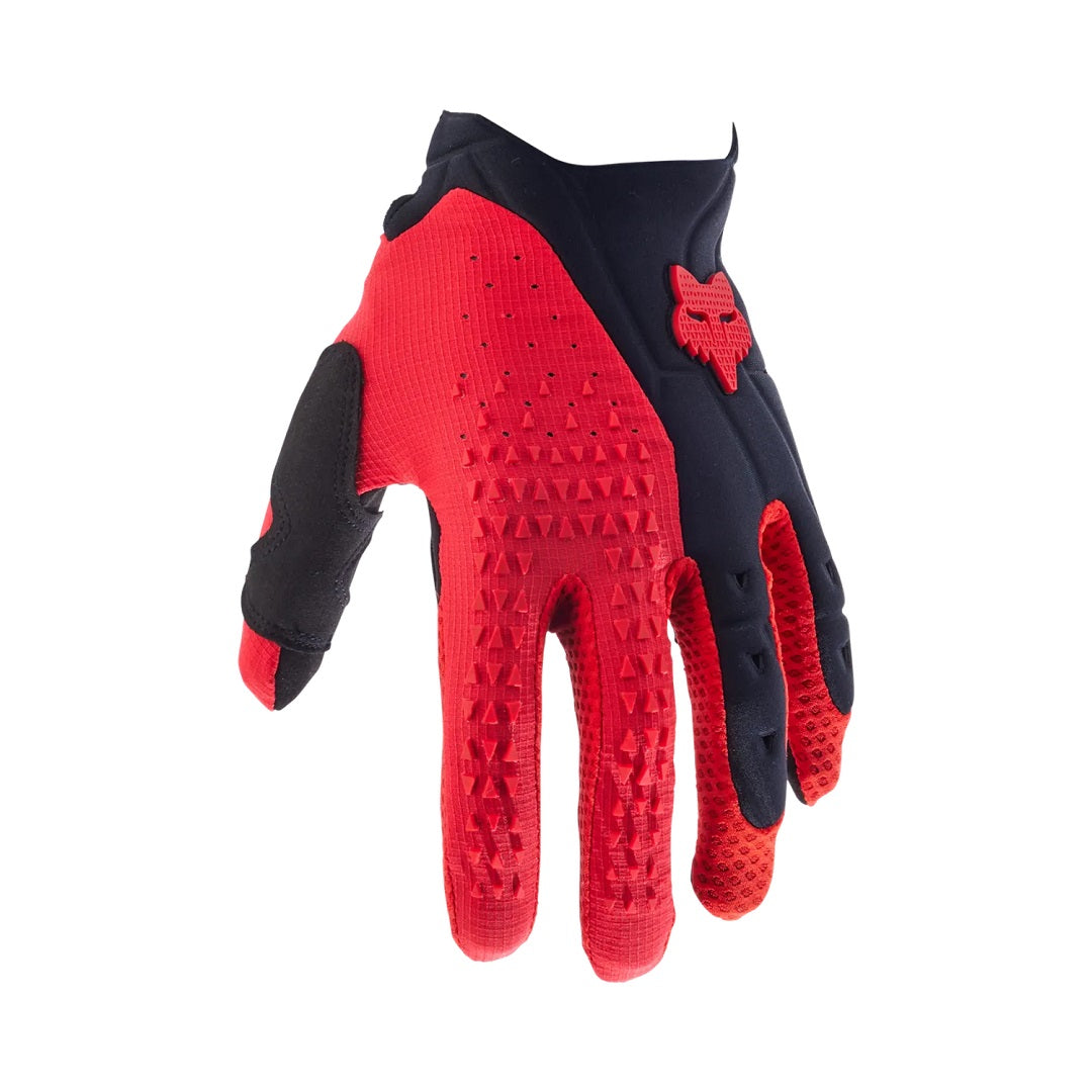 Fox Pawtector Gloves Black and Red Size 2XL
